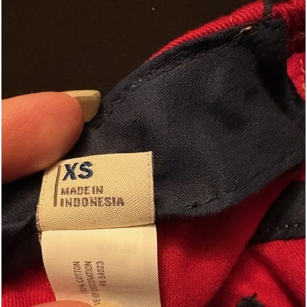 Old Navy toddler baseball cap, red, size XS